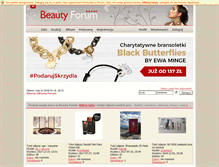Tablet Screenshot of beauty-forum.pl