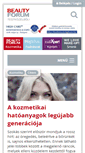 Mobile Screenshot of beauty-forum.hu